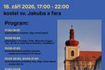Muzejní noc připomene 300 let kostela sv. Jakuba
